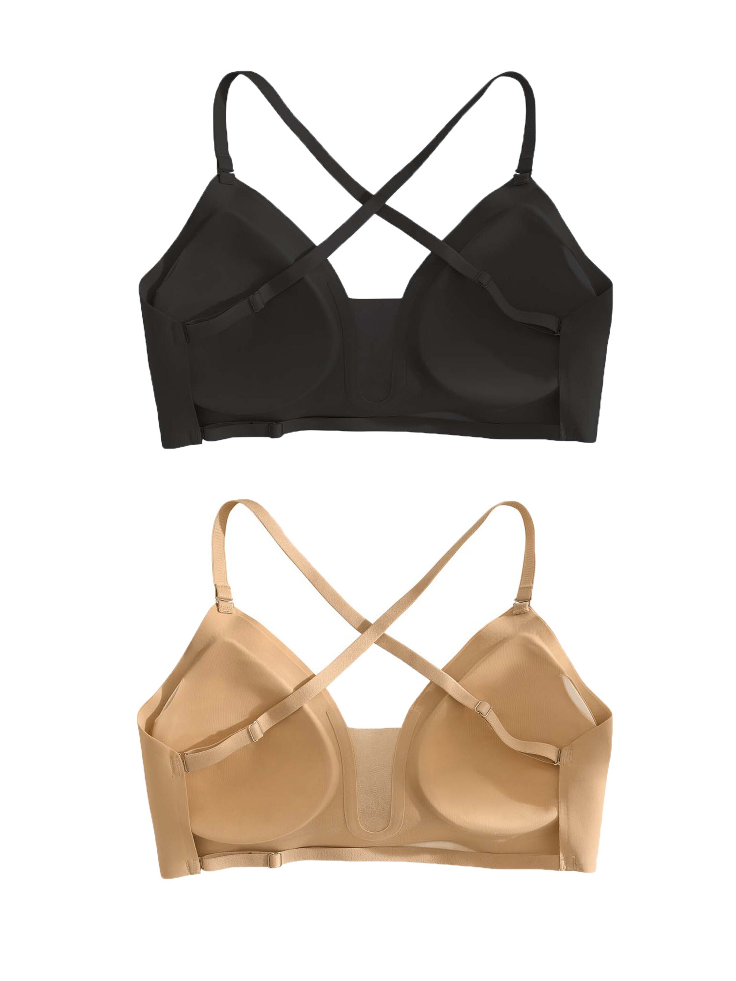 SHARICCA Bralette Bra 'SHARICCA 2-Pack' in Mixed colors