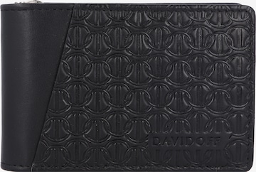 Davidoff Wallet 'Zino' in Black: front