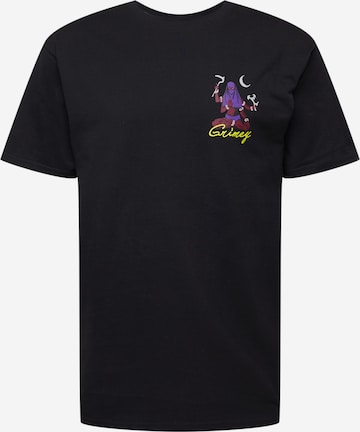 Grimey Shirt 'THE DAWN' in Zwart: voorkant