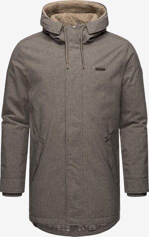 Ragwear Performance Jacket 'Mr Smithem' in Brown: front