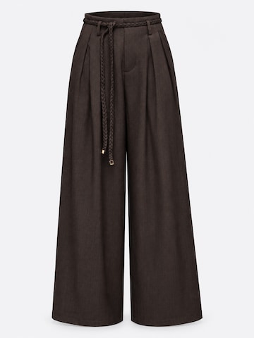 Ombre Regular Pants in Brown: front