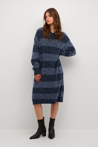 CULTURE Knitted dress in Blue