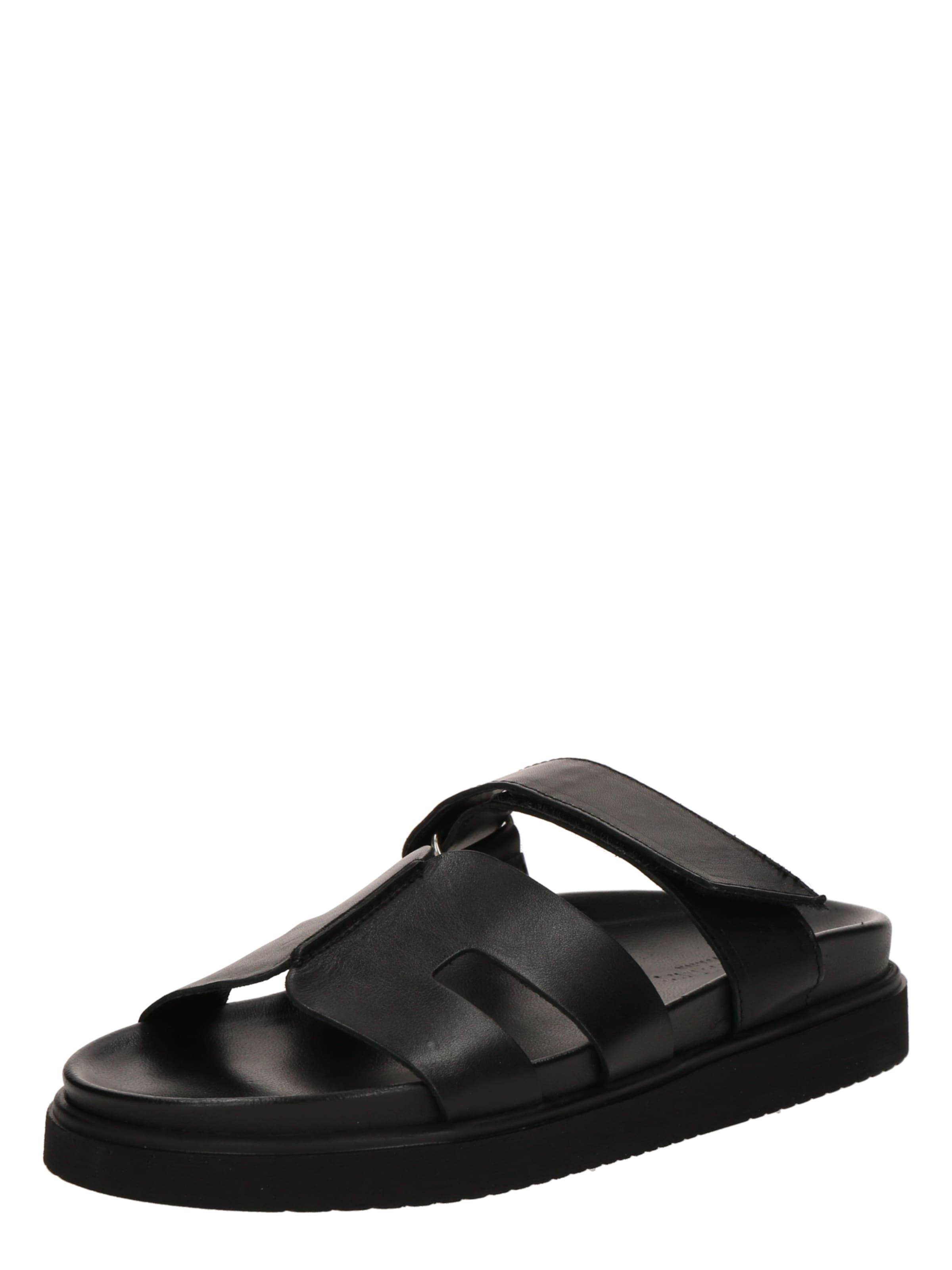 PAVEMENT Šľapky 'Maru' - Čierna: predná strana