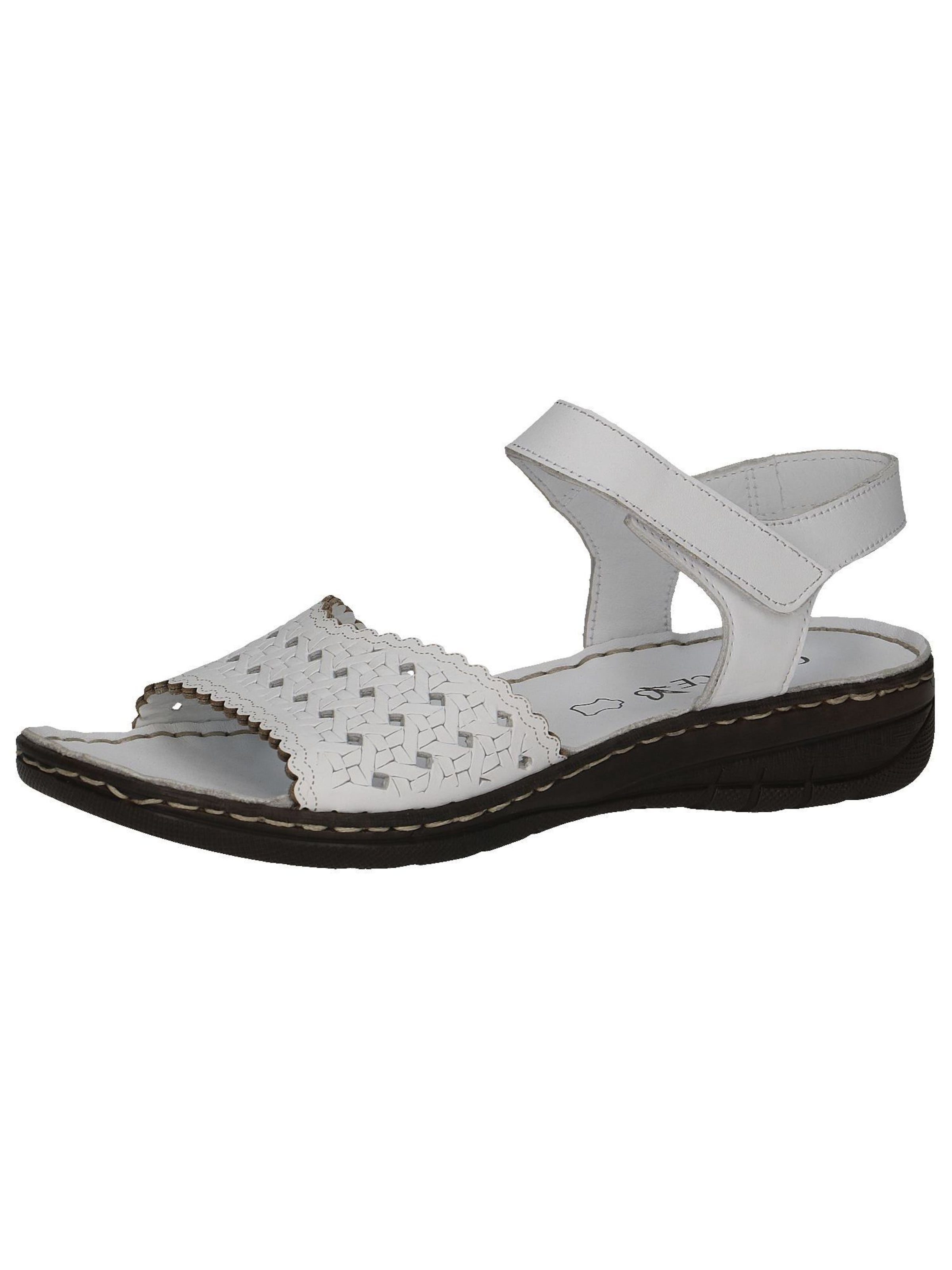 Sandales CAPRICE en blanc : devant