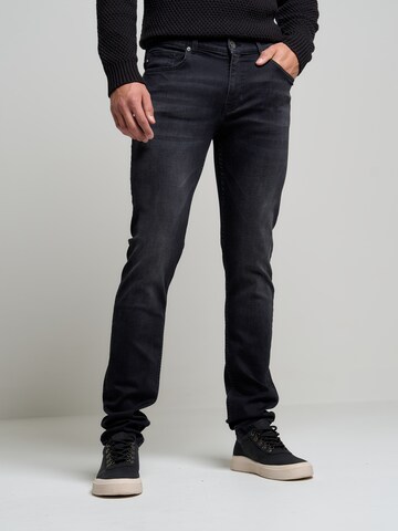 BIG STAR Slim fit Jeans 'Deric' in Black: front