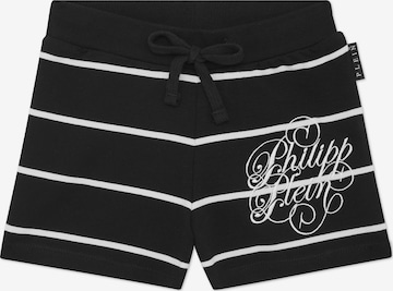 Philipp Plein Shorts in Schwarz: Vorderseite