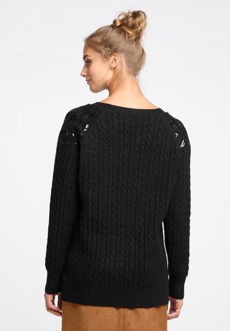 usha FESTIVAL Sweater in Black