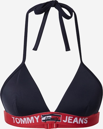 Tommy Hilfiger Underwear Triangel Bikinitop in Blauw: voorkant