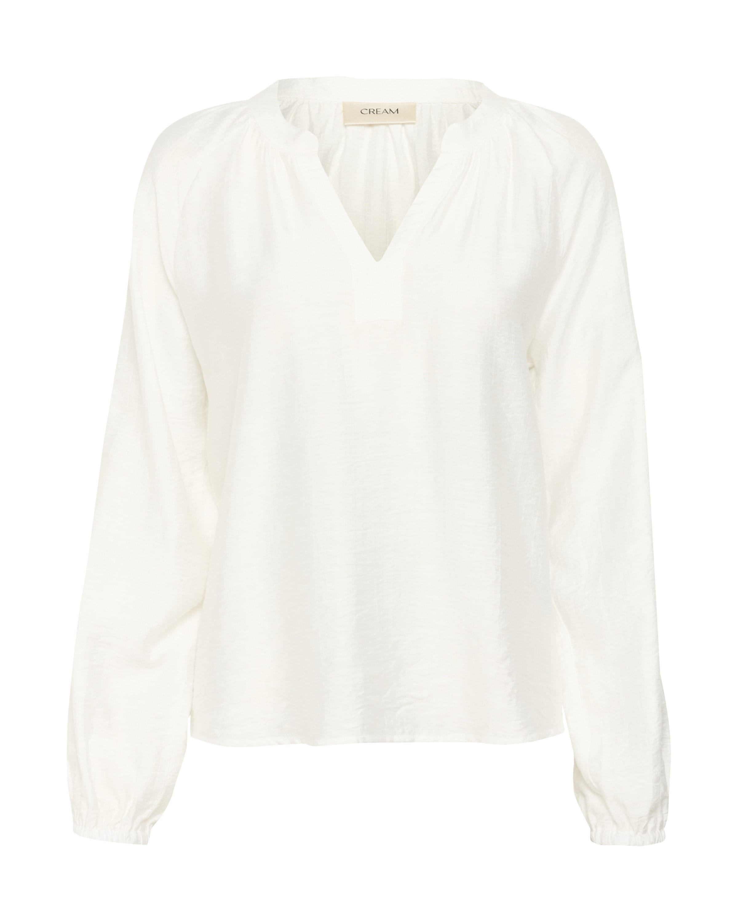 Cream Μπλούζα 'CR Mila' σε λευκό: μπροστά