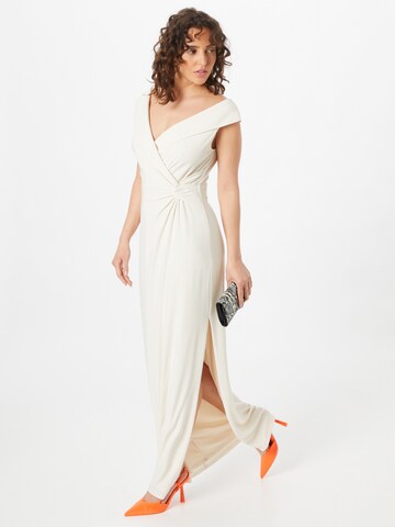 Lauren Ralph Lauren Večerné šaty 'LEONIDAS' - Béžová