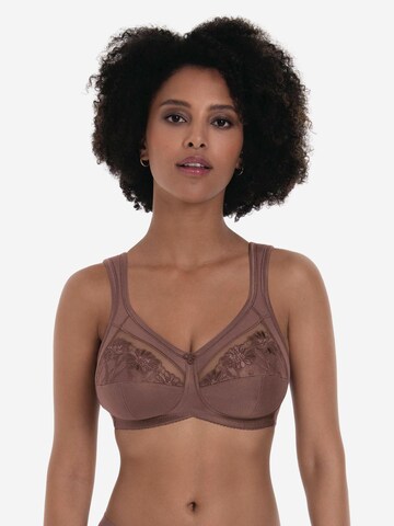 ANITA Minimiser Bra 'Safina' in Purple: front