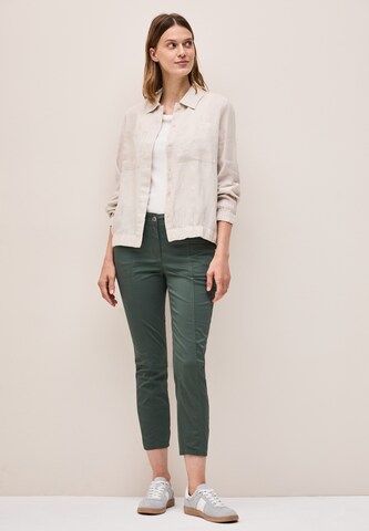 CECIL Slimfit Hose in Grün