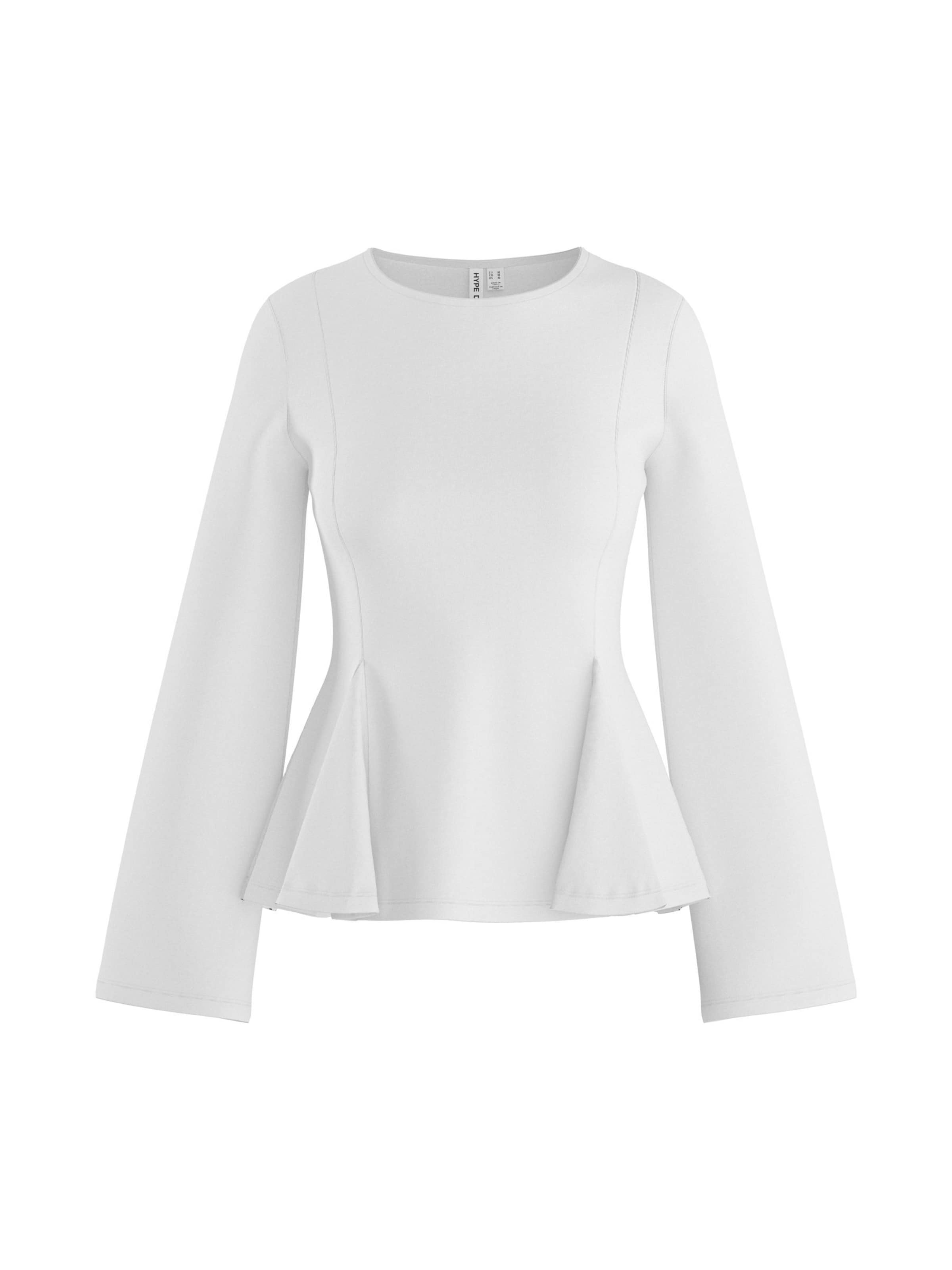 HYPEDROP - Camiseta en blanco: frente