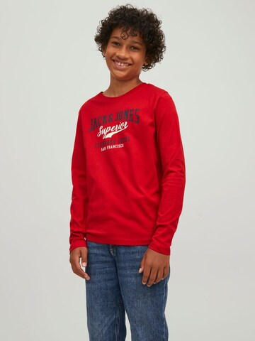 Jack & Jones Junior Shirt in Red: front