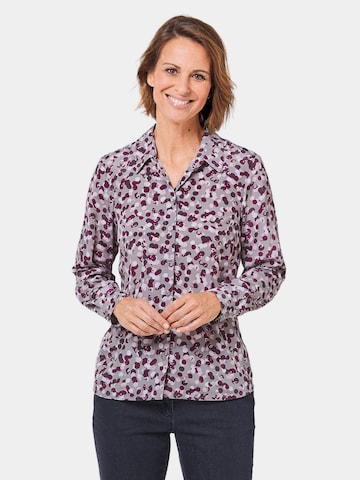 Goldner Blouse in Purple: front