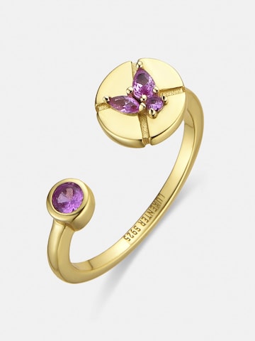 Anello 'Ufore' di Luxenter in rosa: frontale