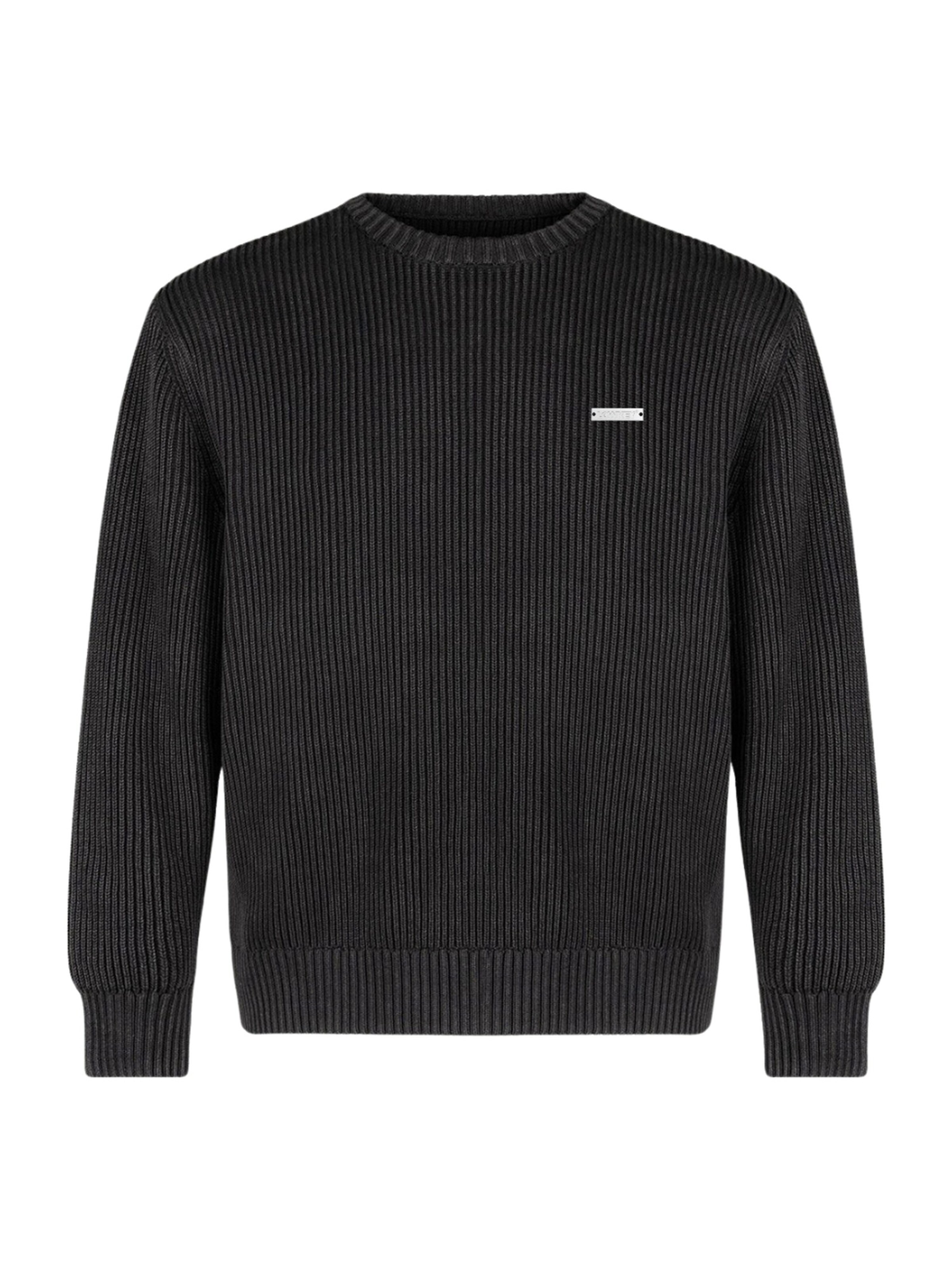 Lowkey Sweater in Black: front