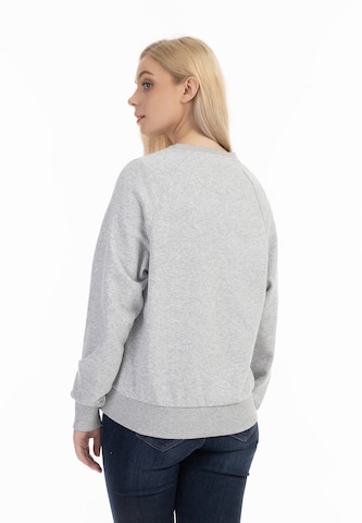 DreiMaster MaritimSweater majica 'Bridgeport' - siva boja