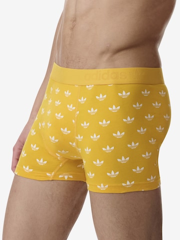 ADIDAS ORIGINALS Boxer shorts ' Comfort Flex Cotton Print ' in Yellow