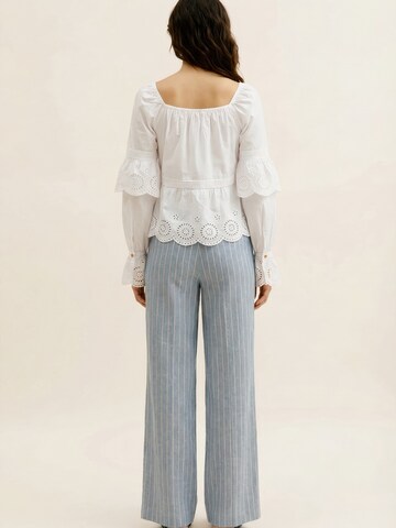 Crās Shirt ' Nellacras ' in Wit