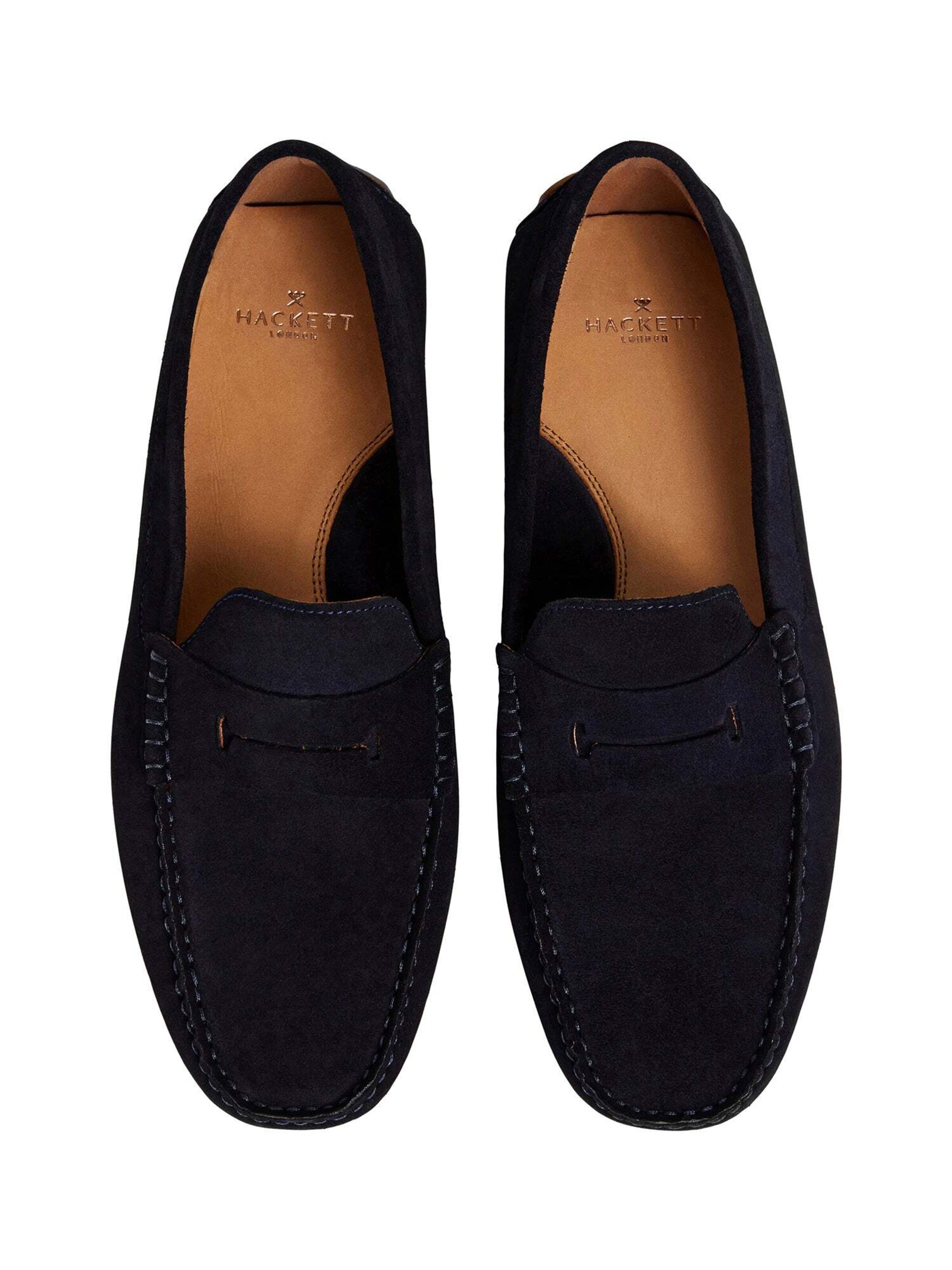 Hackett London Moccasin 'Saddle' in Blue