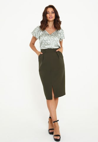 Awesome Apparel Skirt in Green