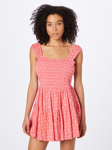 Free People - Vestido 'SWEET ANNIE' em rosa: frente