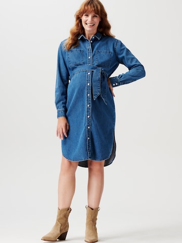 Robe-chemise 'Athens' Noppies en bleu : devant