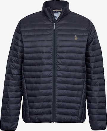 U.S. POLO ASSN. Välikausitakki 'Mark' värissä sininen: etupuoli