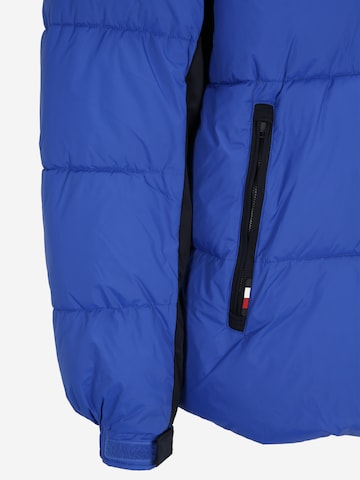 Tommy Hilfiger Big & Tall Zimska jakna 'New York' | modra barva