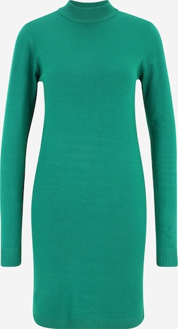 OBJECT Petite - Vestido de malha 'THESS' em verde: frente