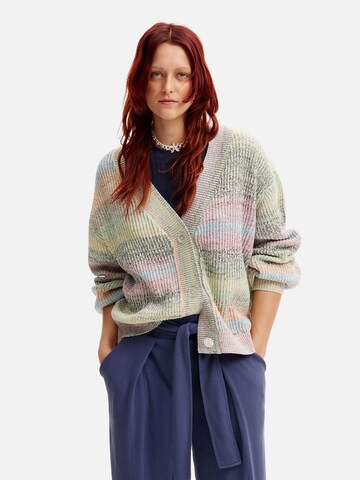 Desigual Knit cardigan in Mixed colours: front