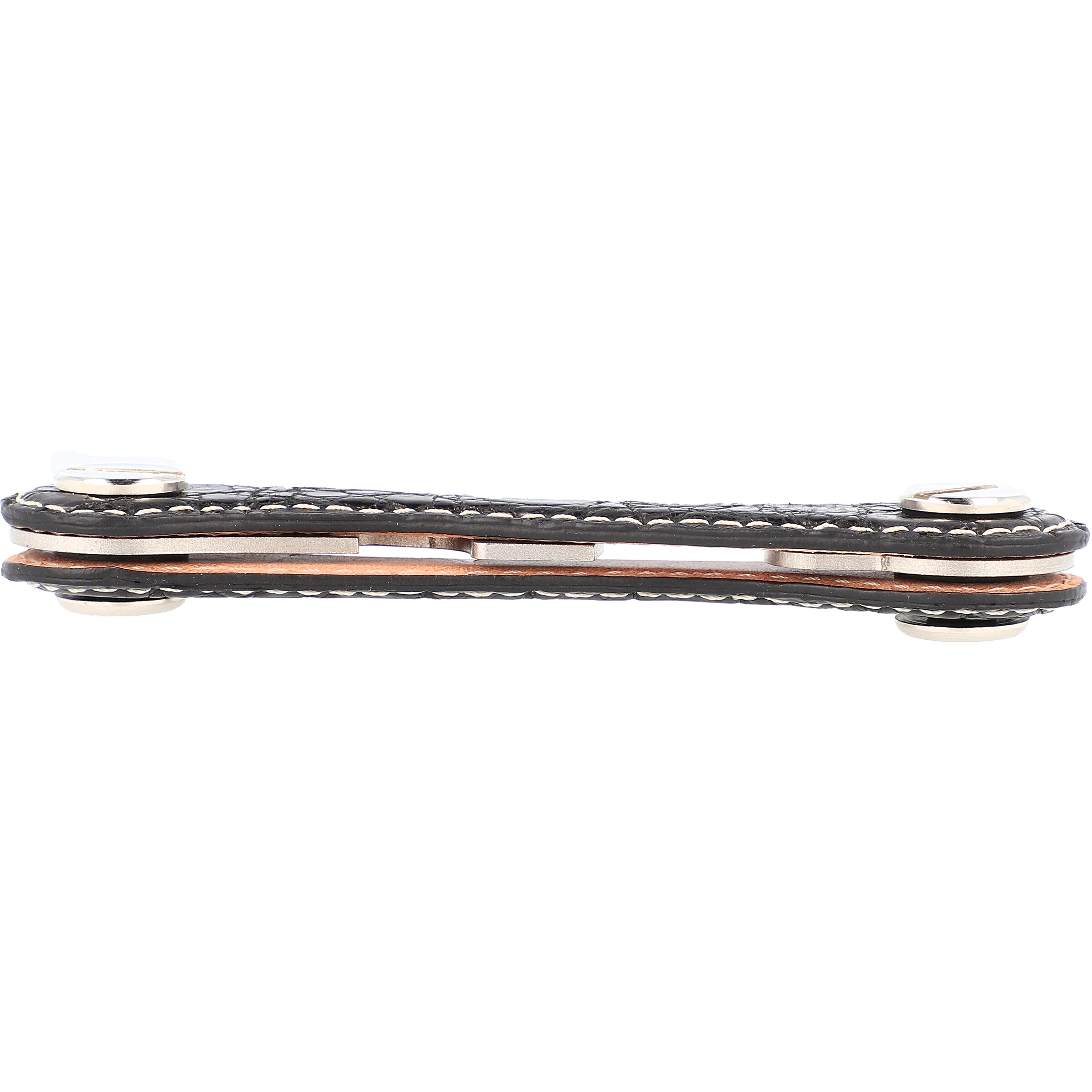 Porte-clés 'Leather' Keykeepa en noir