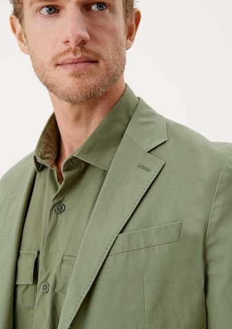 Coupe regular Veste de costume s.Oliver en vert