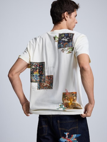 bēšs Desigual T-Krekls