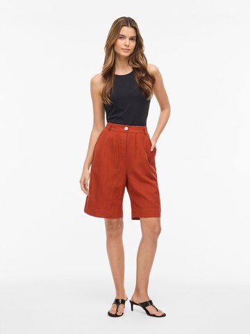 VILA Regular Broek 'VIPrisilla' in Oranje