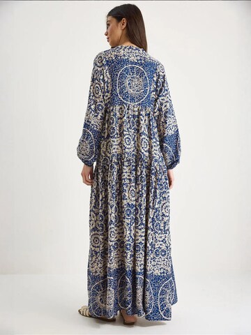 Abito camicia di Bianco Lucci in blu