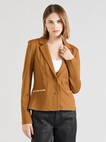 VILA Blazer 'VIClass' | rjava barva: sprednja stran