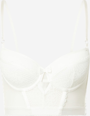 Hunkemöller Balconette Bra 'Malika' in White: front