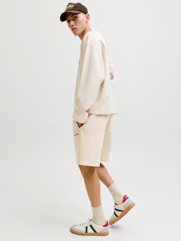 JACK & JONES - Loosefit Pantalón 'JPSTKARL NORREBRO' en beige