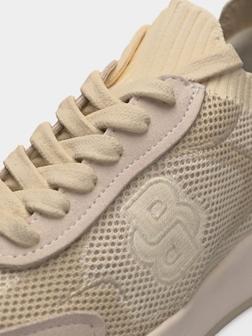 BOSS Sneakers laag in Beige