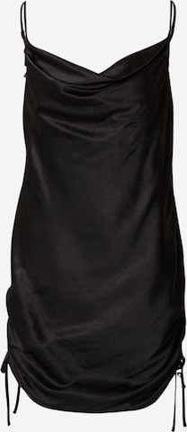 QS - Vestido em preto: frente