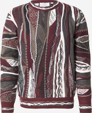 Pullover di Carlo Colucci in rosso: frontale