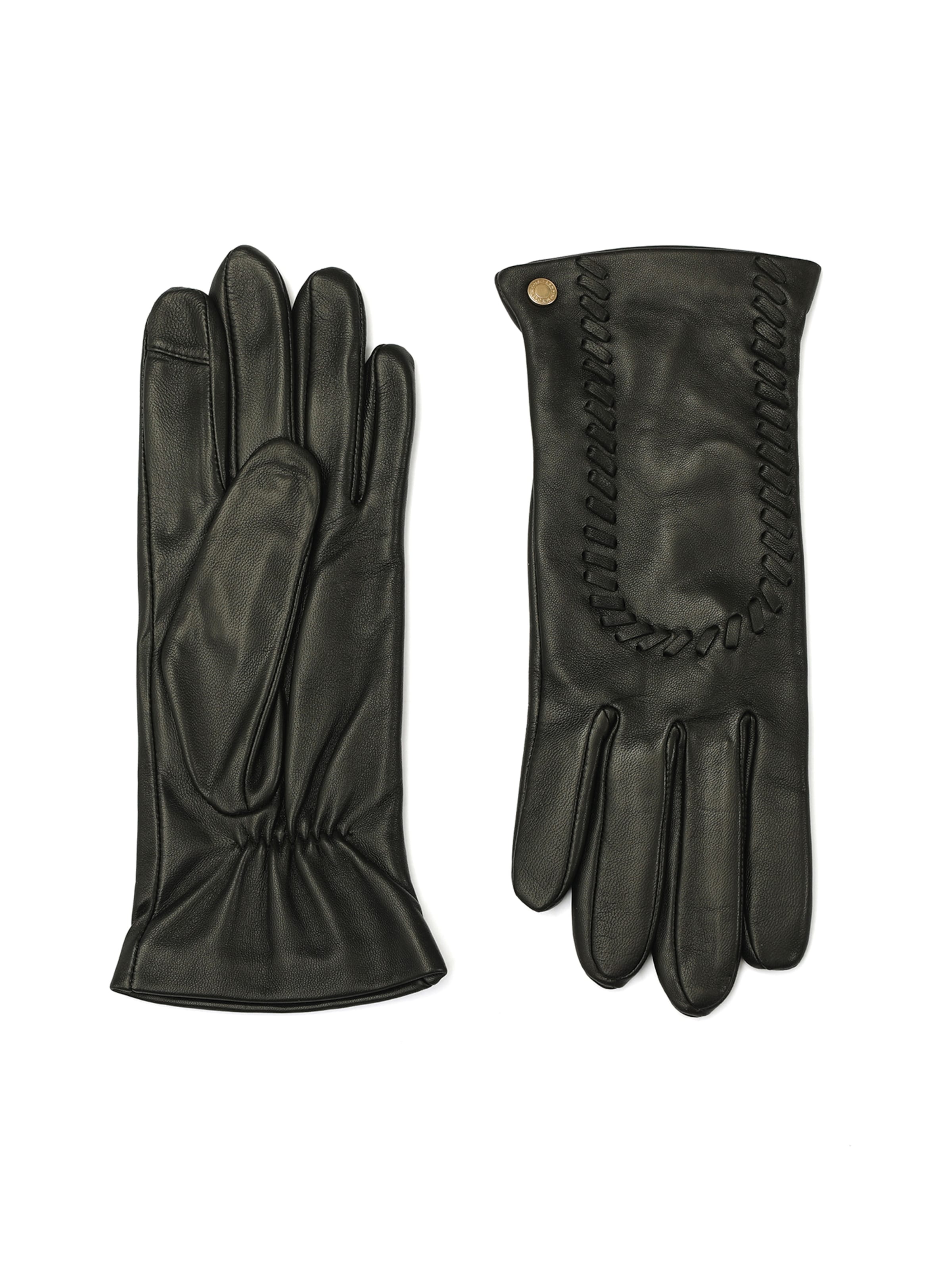 Gants Cole Haan en noir : devant