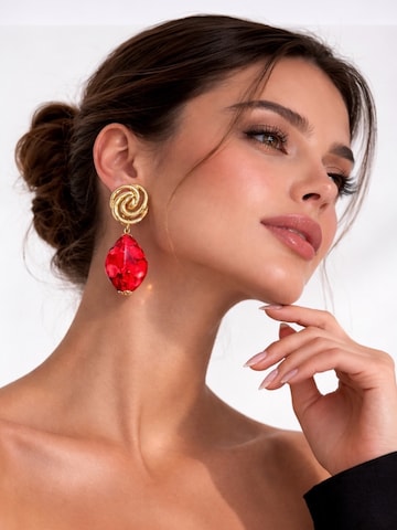 Elena Athanasiadou Earrings in Red