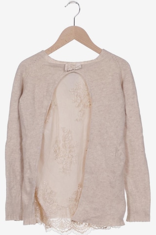 La Fée Maraboutée Pullover S in Beige