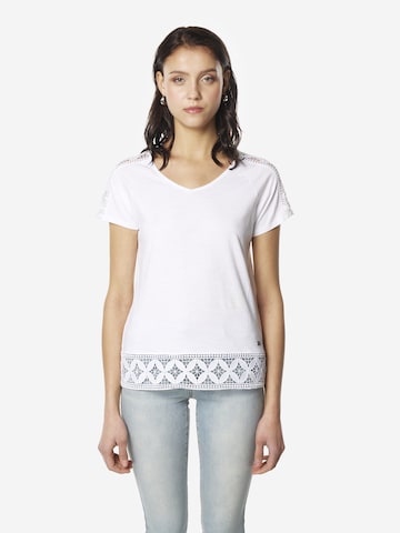 KOROSHI T-Shirt in Weiß: Vorderseite