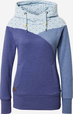 Ragwear Sweatshirt in Blue: front