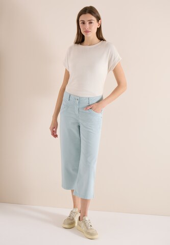 CECIL Loose fit Pants 'Neele' in Blue