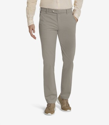 Meyer Hosen Slim fit Chino Pants 'Bonn' in Beige: front